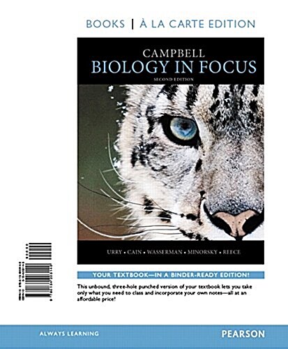 Campbell Biology in Focus, Books a la Carte Edition (Loose Leaf, 2)