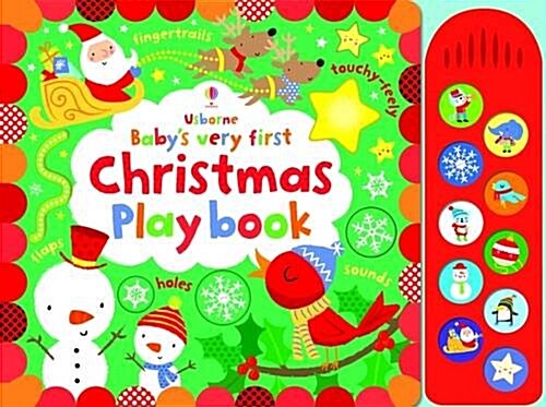 Babys Very First Touchy-Feely Christmas Play book (Board Book)