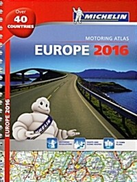 Michelin Europe 2016 Atlas (Paperback)