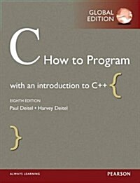 C How to Program, Global Edition (Paperback, 8 ed)