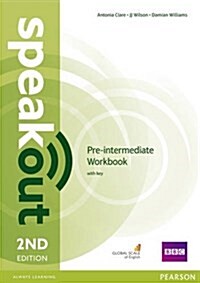 Speakout Pre-Intermediate 2nd Edition Workbook with Key (Paperback, 2 ed)