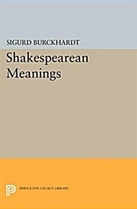 Shakespearean Meanings (Paperback)