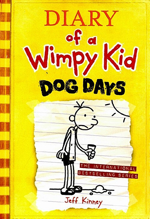 [중고] Diary of a Wimpy Kid #4 : Dog Days (Paperback, International Edition)