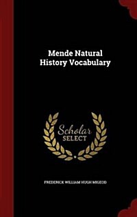 Mende Natural History Vocabulary (Hardcover)