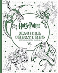 [중고] Harry Potter Magical Creatures Coloring Book (Paperback)