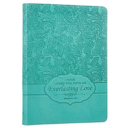 Journal Turquoise Luxleather Everlasting Love (Hardcover)