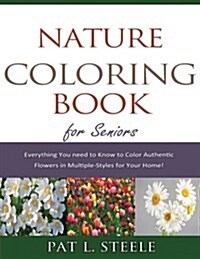 Nature Coloring Book for Seniors (Paperback)