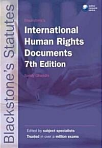 Blackstones International Human Rights Documents (Paperback, 7, Revised)