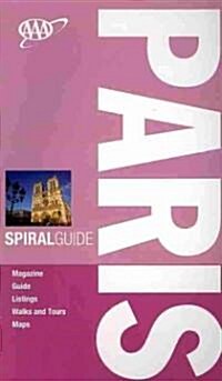 AAA Spiral Guide Paris (Paperback, 6th, Spiral)