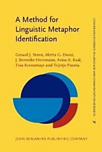 A Method for Linguistic Metaphor Identification (Hardcover)