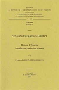 Yovhannes Drasxanakertci, Histoire DArmenie (Paperback)