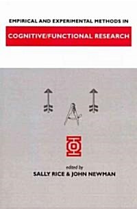 Empirical and Experimental Methods in Cognitive/Functional Research (Paperback)