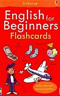 English for Beginners Flashcards: With Internet Pronunciation (Loose Leaf)