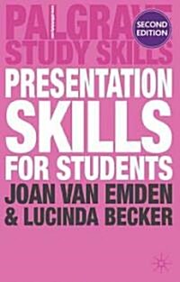 [중고] Presentation Skills for Students (Paperback, 2 Rev ed)