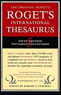 [중고] Roget‘s International Thesaurus (Paperback, 5th)