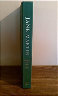 Jane Martin Collected Plays (Hardcover)