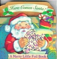Here Comes Santa! (Board Book, Gift)