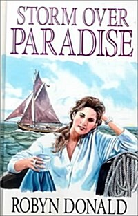 Storm over Paradise (Hardcover, Large Print)