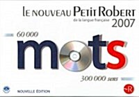 Le Nouveau Petit Robert 2007 (Hardcover, BOX, PCK, CD)