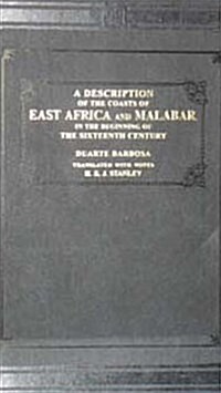 Description of the Coasts of East Africa And Malabar (Hardcover)