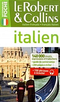 Le Robert & Collins Dictionnaire Poche Italien (Paperback, Bilingual)