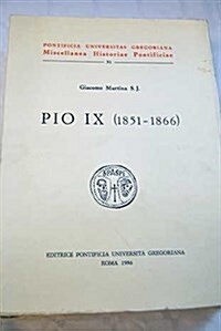 Pio IX (1851-1866) (Paperback)