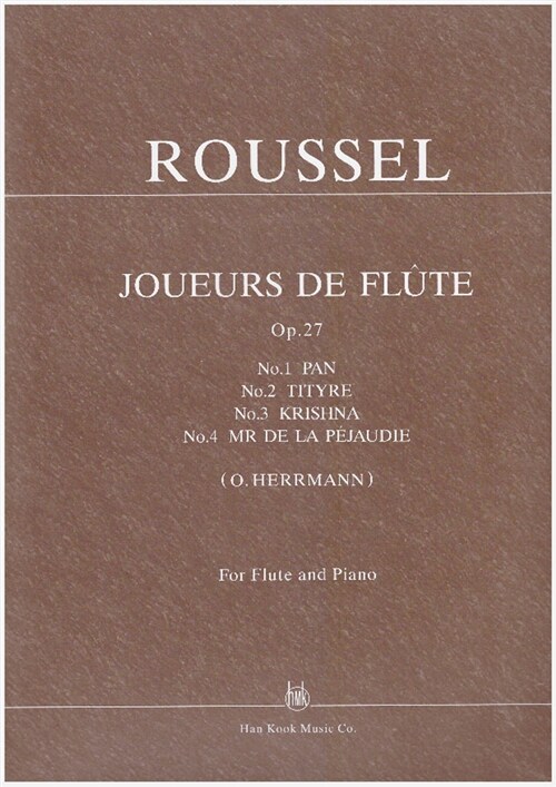 루셀 플루트 연주자들 (Op.27)