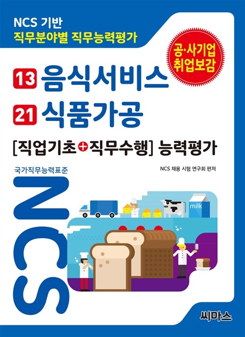 NCS기반 직무분야별 직무능력평가 13 음식서비스 / 21 식품가공