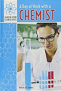 A Day at Work with a Chemist (Library Binding)