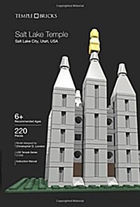 Temple Bricks: Salt Lake Temple: Construction Toy Building Instructions (Paperback)