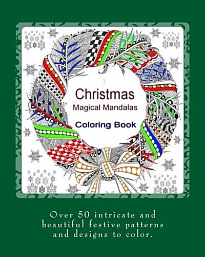 Christmas Magical Mandalas: Coloring Book (Paperback)