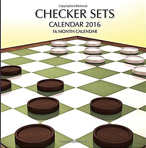 Checker Sets Calendar 2016: 16 Month Calendar (Paperback)