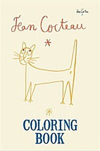 [중고] Jean Cocteau Coloring Book (Paperback)