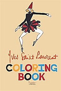 [중고] Yves Saint Laurent Coloring Book (Paperback)