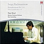 [수입] Rachmaninov - Piano Concertos No.1 - 4 / Peter Rosel