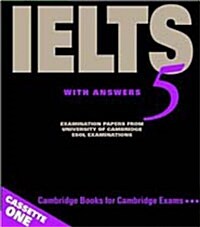 [중고] Cambridge IELTS 5 (Tape 2개, 교재 별매)