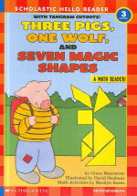 Three Pigs One Wolf and Seven Magic Shapes (Paperback + CD 1장)