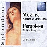 [수입] Mozart, Pergolesi - Exsultate Jubilate, Salbe Regina / Michael Schneider