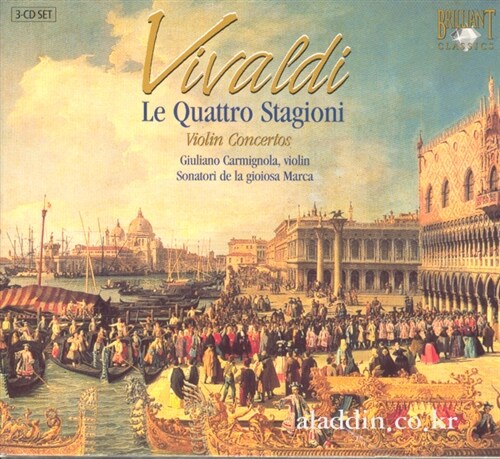 [수입] Antonio Vivaldi - Le Quattro Stagioni, Violin Concertos / Giuliano Carmignola