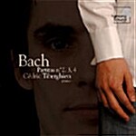 [수입] Johann Sebastian Bach - Partitas No.2, 3, 4 / Cedric Tiberghien