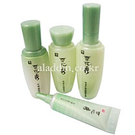 [샘플]설화수 정 4종세트(자정수15ml+자정수액15ml+미백에센스2ml+상백크림5ml)