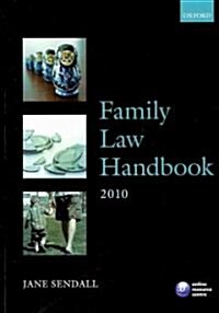 Family Law Handbook 2010 (Paperback)