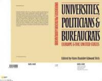 Universities, politicians and bureaucrats : Europe and the United States