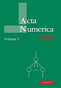 Acta Numerica 1994: Volume 3 (Paperback)