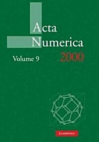 Acta Numerica 2000: Volume 9 (Paperback)