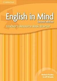 [중고] English in Mind Starter Level Teacher‘s Resource Book (Spiral Bound, 2 Revised edition)