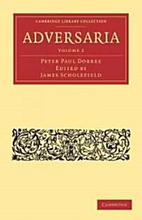 Adversaria (Paperback)