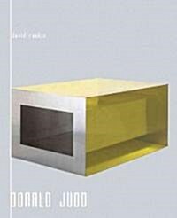 Donald Judd (Hardcover)