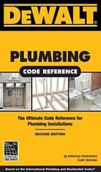 Dewalt Plumbing Code Reference (Spiral, 2)