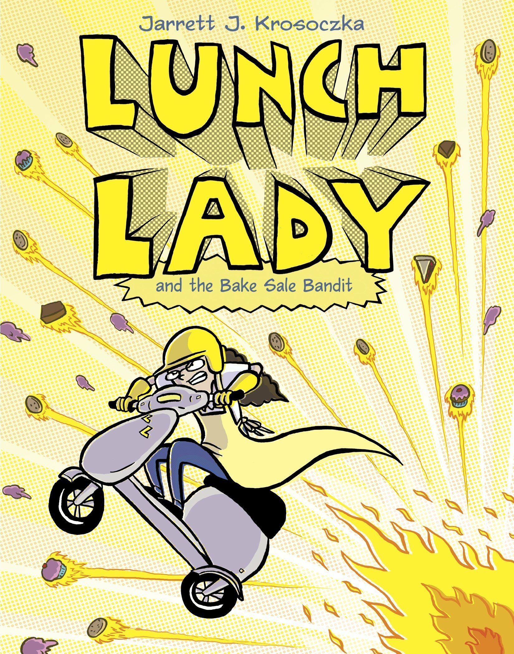 [중고] Lunch Lady and the Bake Sale Bandit: Lunch Lady #5 (Paperback)